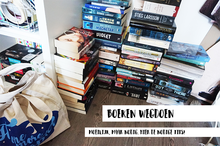 Je kasten uitruimen: boeken wegdoen