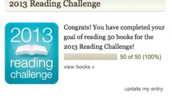 Reading challenge update!